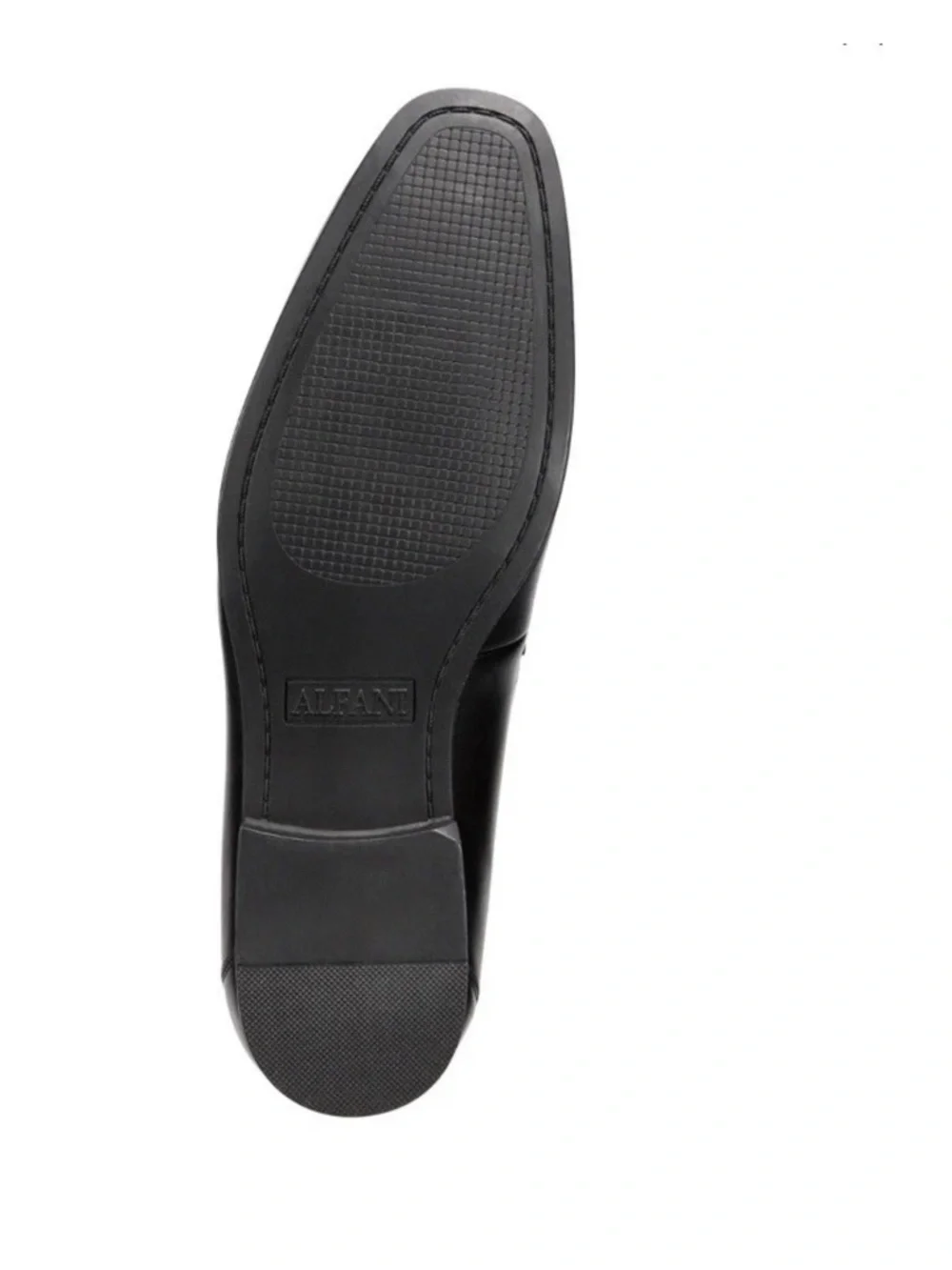 Alfani Black Leather Bit-Trim Slip-On Loafer